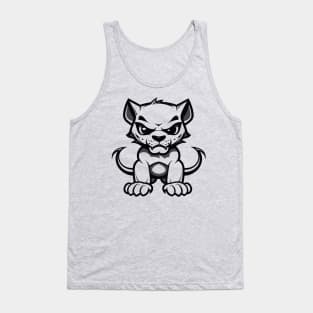 panther black head t-shirt Tank Top